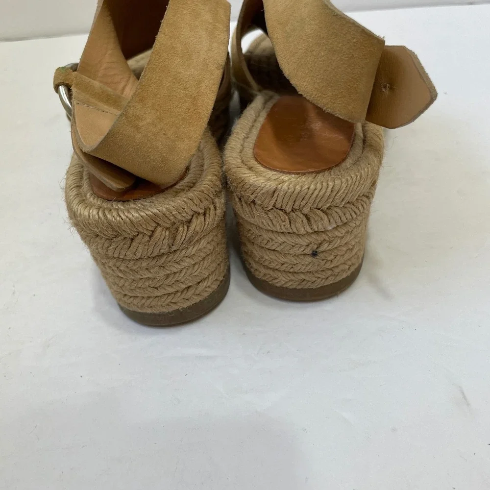 RAG & BONE CALLA WEDGE‎ ESPADRILLES IN DUNE